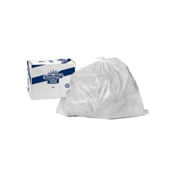 Performance Plus PH243308N Garbage Liners, Clear, 24x32, 12-16 Gallon(1000pcs/case)