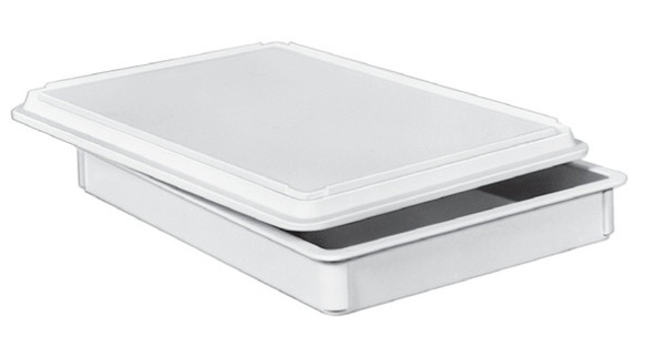 Channel PBC Pizza Dough Box Cover, 26"W x 18"D x 1"H, White Plastic Channel PBC Pizza Dough Box Cover, 26"W x 18"D x 1"H, White Plastic
