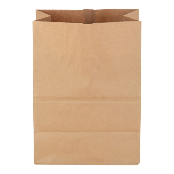 Duro 80083 Kraft Paper Bags, 1/8, 57#, Shorty (500/Pack)