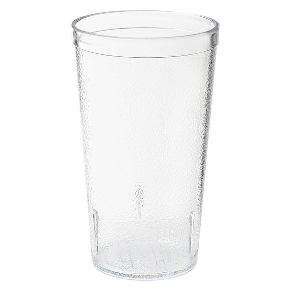 GET 6612-1-CL Clear Textured Tumbler, 12 oz. (12/Pack)