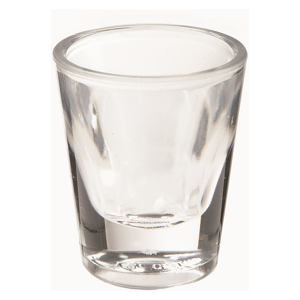 GET SW-1427-1-CL Plastic Shot Glass, 1 oz., Clear, 24/Case