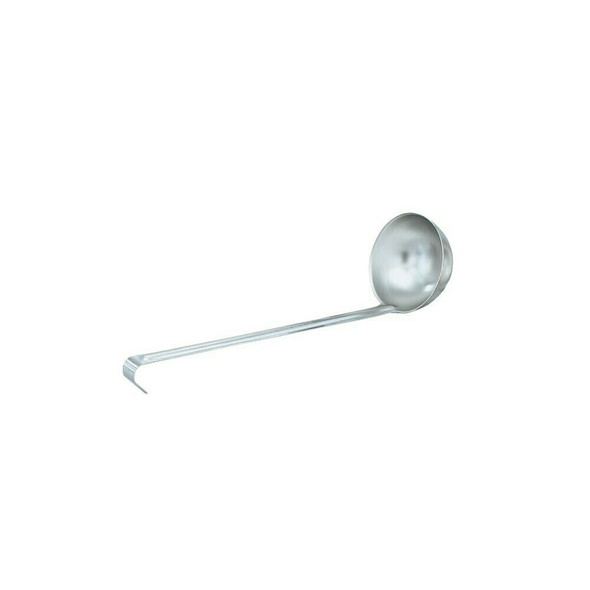 Vollrath 46812 Ladle, 2 oz., One-Piece, Stainless with Grooved Handle