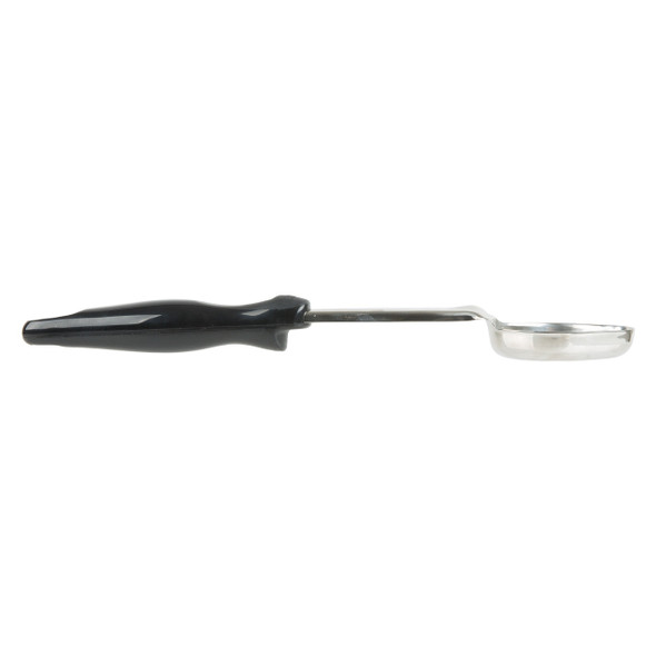 Vollrath 6412320 One Piece Heavy-Duty Spoodle, 3 oz., Solid Oval Bowl, Black Handle