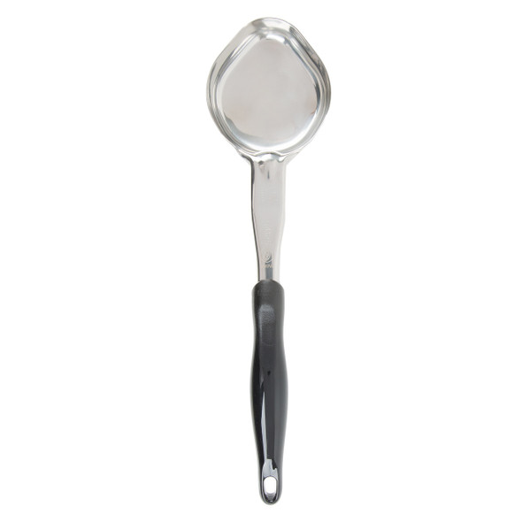Vollrath 6412520 One Piece Heavy-Duty Spoodle, 5 oz., Solid Oval Bowl, Black Handle