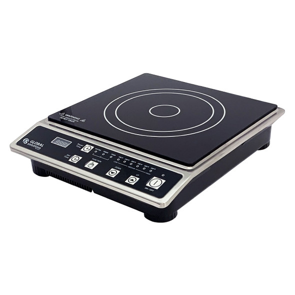 Global Solutions GS1681 Portable Countertop Induction Range,  120V, 1800W