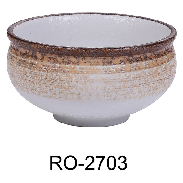 Yanco RO-2703 Rockeye-2 Onion Soup Crock, 10 oz., Brown (36/Case)