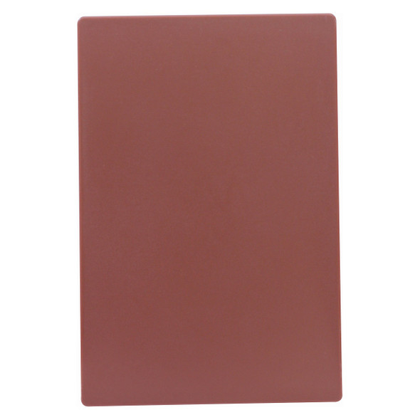 Tablecraft CB1520BRA Cutting Board, 15" x 20" x 1/2", Poly, Brown