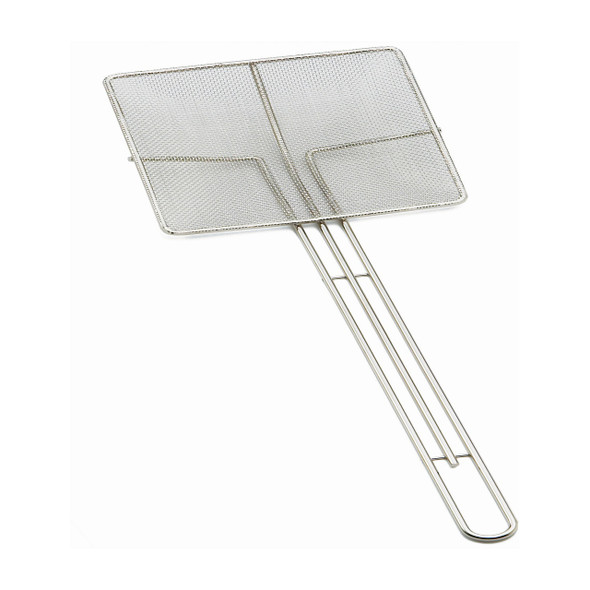 Tablecraft 2677 6.5" Square Fine Mesh Skimmer