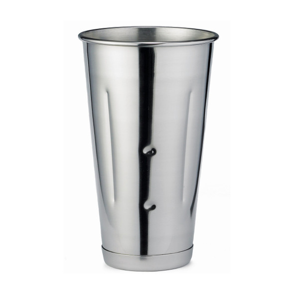 Tablecraft 64E 30 Oz. Stainless Steel Malt Cup