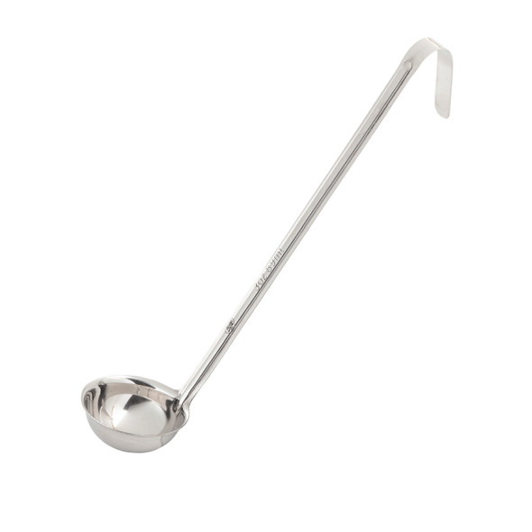 Tablecraft 4703 3 oz Stainless Steel Ladle