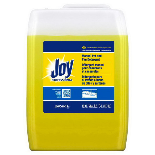 Joy Professional Lemon Scent Dishwashing Liquid, 5 Gallon