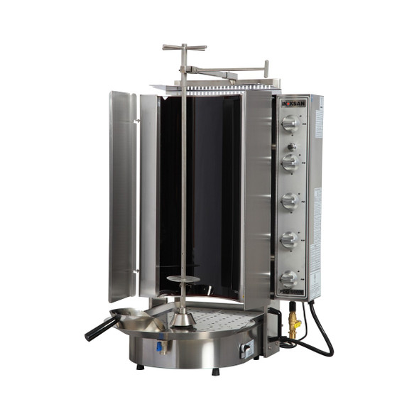 Inoksan PDG500NR Natural Gas, 10 Burner, Robax Glass Inoksan PDG500NR Natural Gas, 10 Burner, Robax Glass