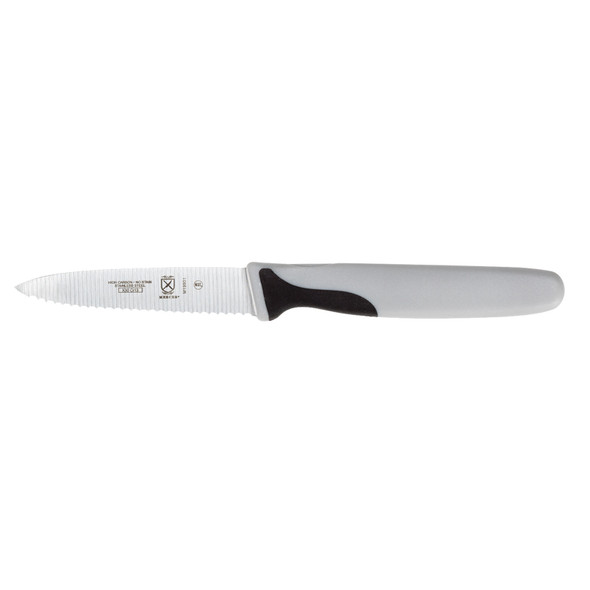 Mercer Culinary M19901P Millennia Slim Serrated Paring Knife, 3"