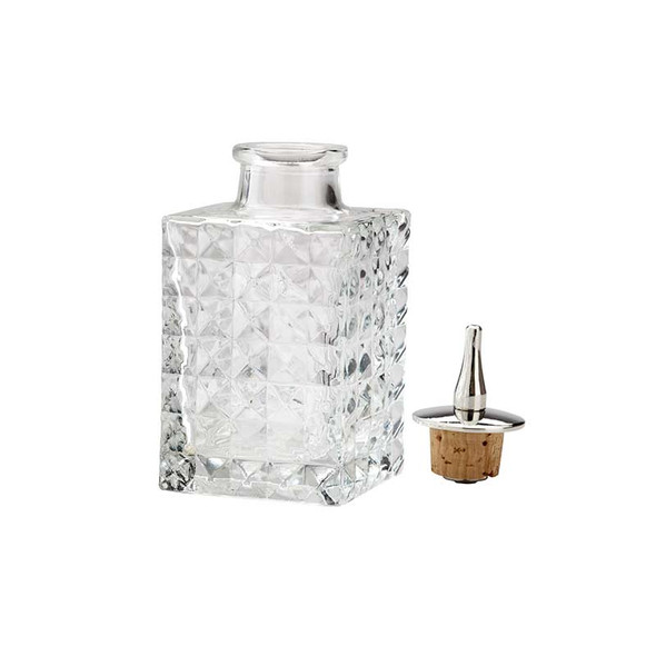 Mercer Barfly M37171 3 Oz. Bitters Bottle, Stainless Steel Top