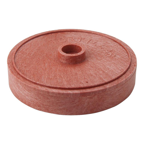 HS Inc. NHS1000-PK Tortilla Server, 7" dia. x 1" deep, Paprika