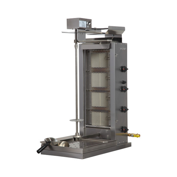 Inoksan PDG104M Natural Gas, 4 Double Burner, Top Motor Inoksan PDG104M Natural Gas, 4 Double Burner, Top Motor