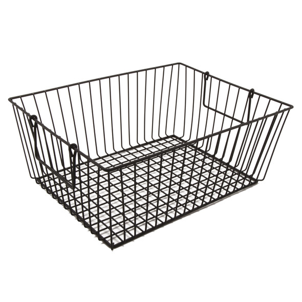 GET WB-314-MG Breeze Basket, 10" x 5-1/2" x 6-3/4", Iron Metal Grey