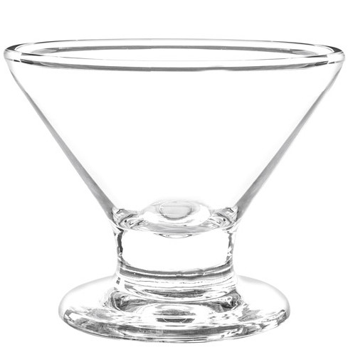 EPURE 55661 Martini/Ice Cream Cup, 7.5 oz., Footed (48/Case)