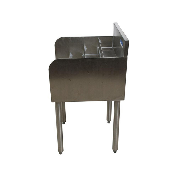 BK UB4-18-LD36 18" x 36" 4 Step Liquor Display Rack with Stainless Steel Legs BK UB4-18-LD36 18" x 36" 4 Step Liquor Display Rack with Stainless Steel Legs