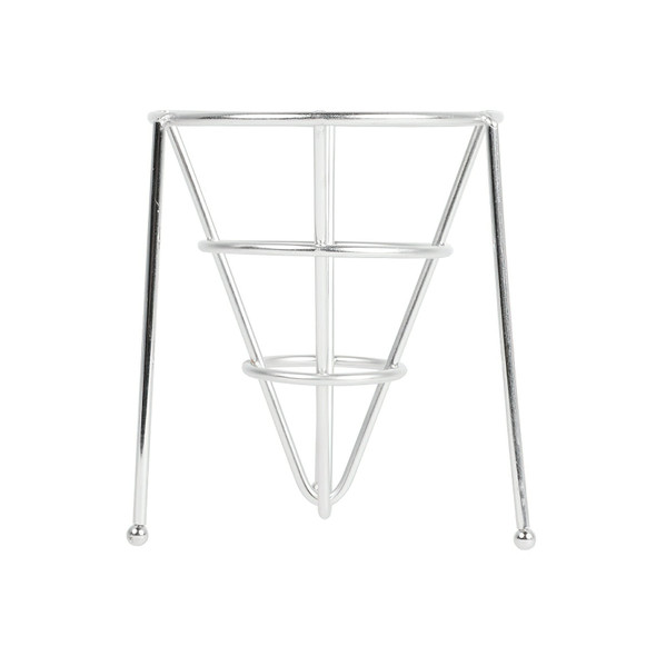 GET 4-83888 Fry Cone Basket, 5" x 6"H, Sackable, Stainless Steel
