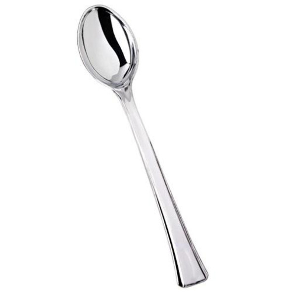 King Zak 31739 Disposable Mini Spoon, Silver (pack/48pcs) King Zak 31739 Disposable Mini Spoon, Silver (pack/48pcs)