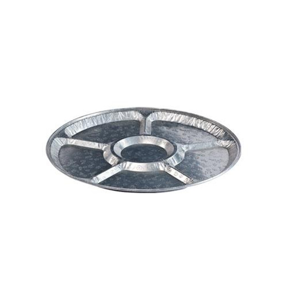 King Zak 00550 Aluminum Catering Trays, 12" Lazy Susan (25/Case) King Zak 00550 Aluminum Catering Trays, 12" Lazy Susan (25/Case)