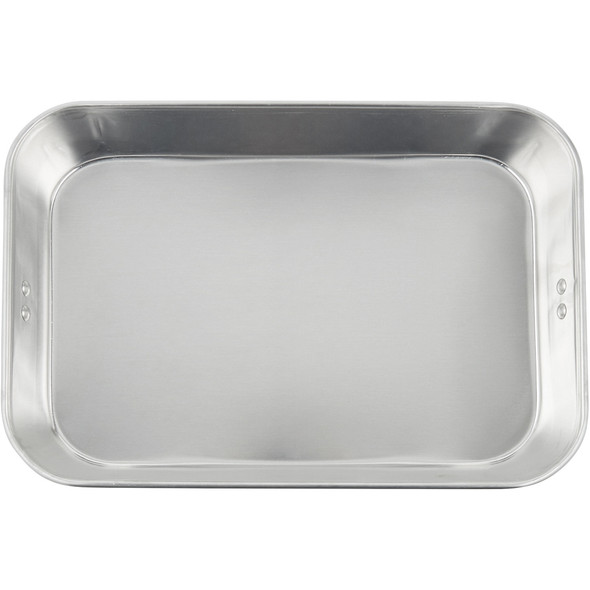 Vollrath 68080 Roast Pan, 7-1/2 qt, 17-5/8" x 11-3/4" x 2-3/8", Aluminum