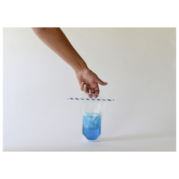 Tablecraft 10883 To-Go Beverage Pouch, 10 oz., Polyethylene (50/pcs)