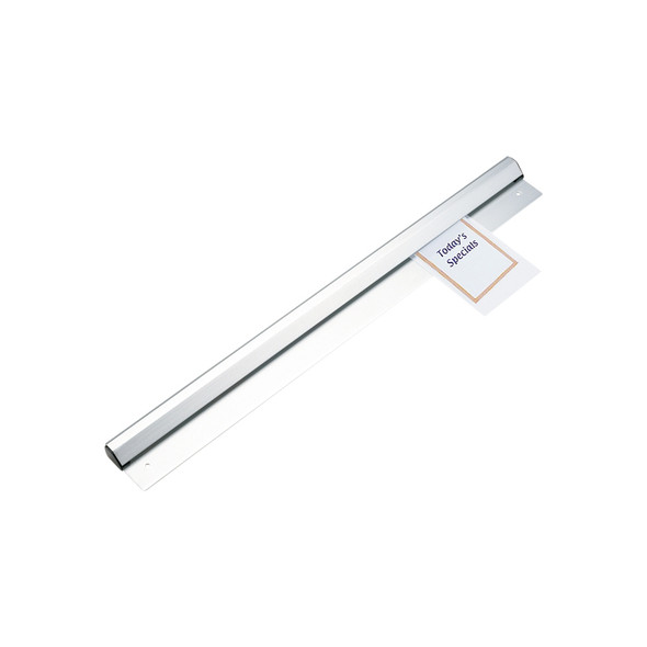 Browne 576524 Check Holder Bar, 24" x 3-1/2", Aluminum