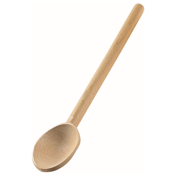 Browne 744564 Wooden Spoon, 5/8" dia. x 14"L, Wax Finish