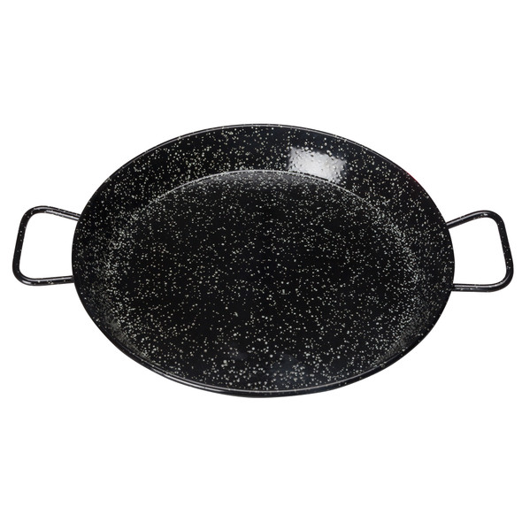 Winco CSPP-11E Paella Pan, 11", Round, Enameled Carbon Steel, Riveted Winco CSPP-11E Paella Pan, 11", Round, Enameled Carbon Steel, Riveted