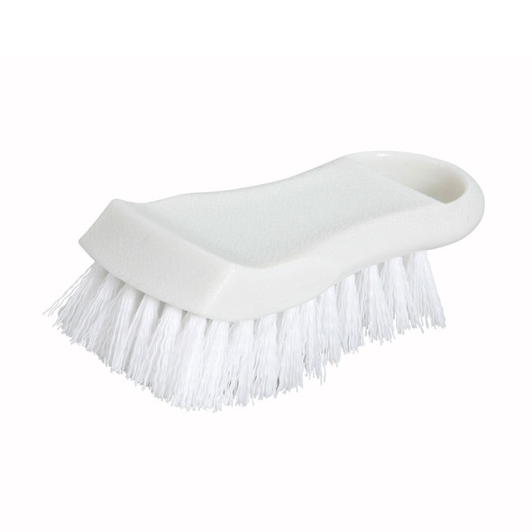 Winco CBR-WT Cutting Board Brush, 6-1/2", Polypropylene, White
