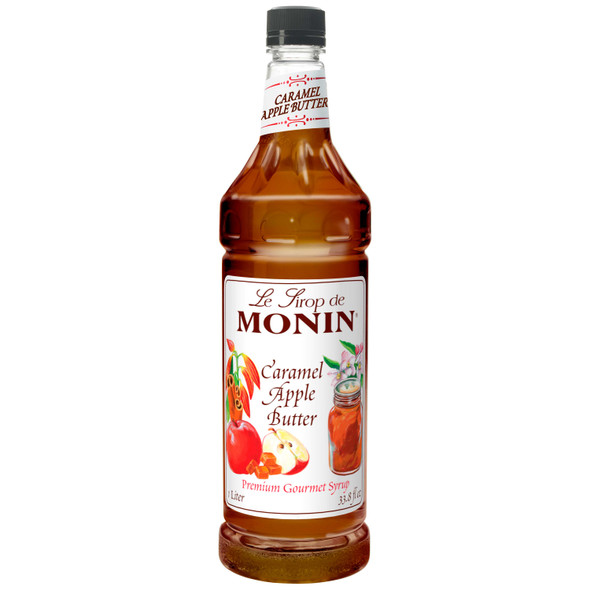 Monin Caramel Apple Butter Syrup, 1 Liter