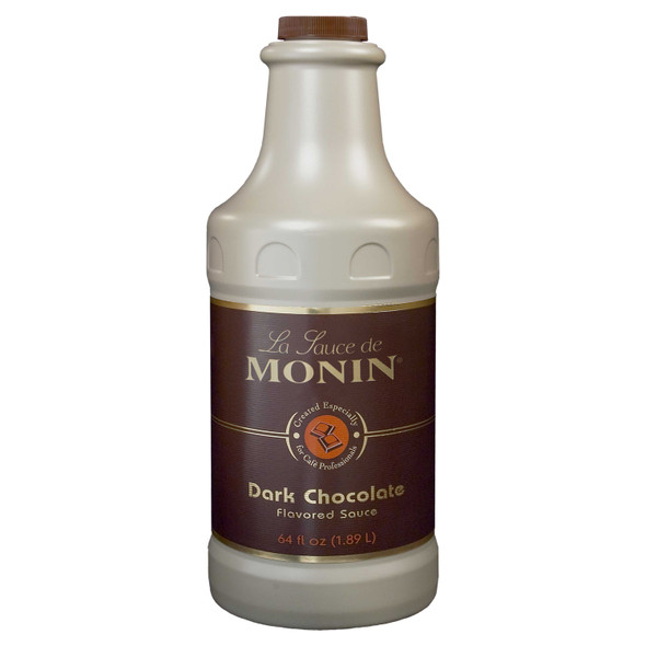 Monin Dark Chocolate Sauce, 64 Ounce
