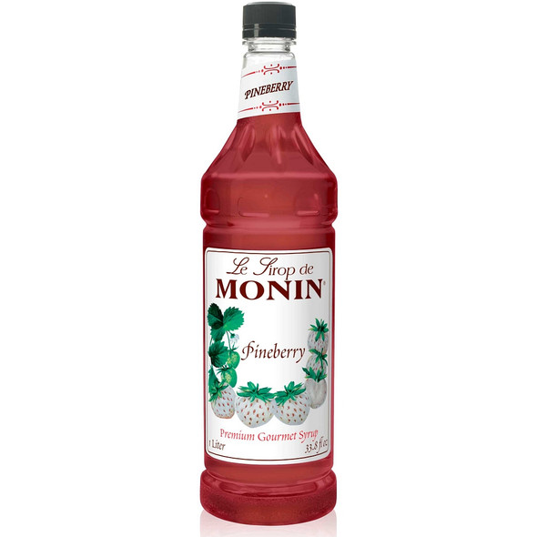 Monin Pineberry Syrup, 1 Liter
