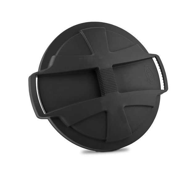 Libman 1571 Trash Can Lid, 32 gallon, Heavy-Duty, Black