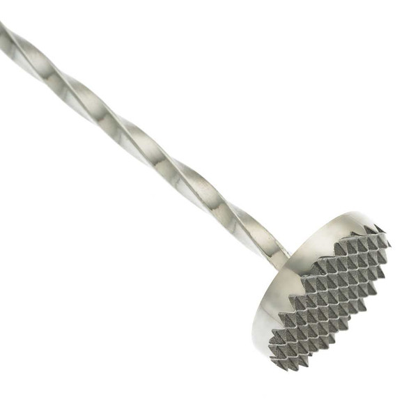 Mercer Barfly M37019 Barfly Bar Spoon, with muddler, 15-3/4", Stainless