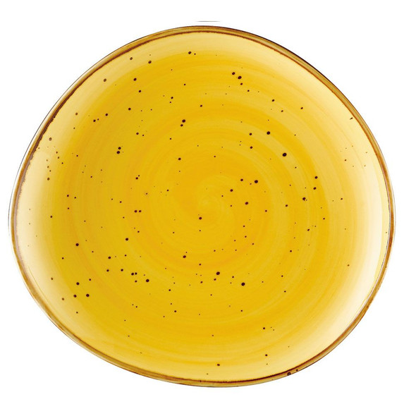 CAC TUS-16-SFL Tucson Plate, 10-3/8" x 9-5/8", Sunflower(12/Case)