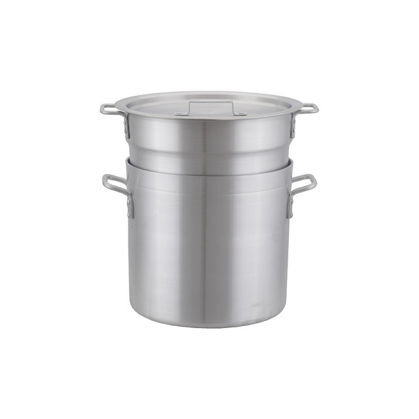 Libertyware DBL08 Double Boiler Set, Aluminum 8 Quart Libertyware DBL08 Double Boiler Set, Aluminum 8 Quart
