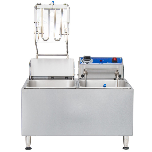 Globe PF32E Electric Countertop Fryer, 32 lb. capacity, 208V