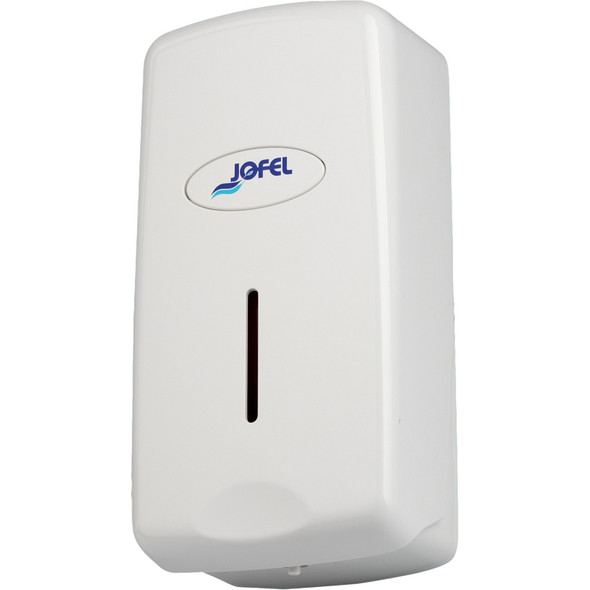 San Jamar S1000WH Manual Soap Dispenser, 1 Liter, Plastic, White