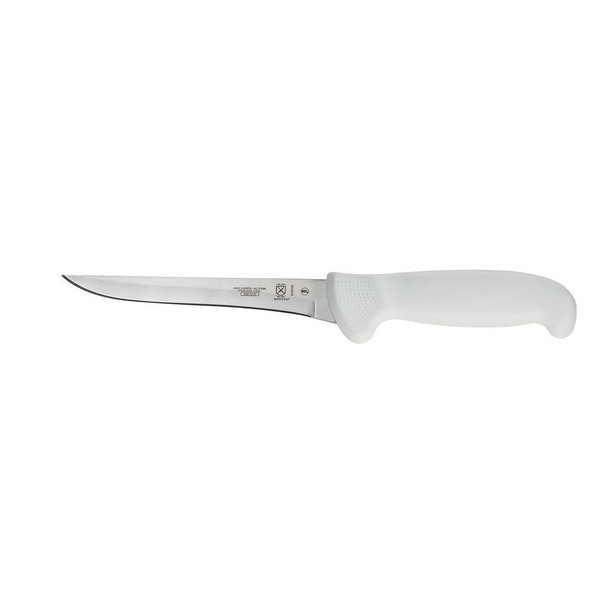 Mercer Culinary M18100 Ultimate White Boning Knife, 6", Stiff, White Handle