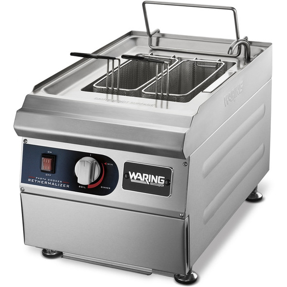Waring WPC100 Electric Pasta Cooker Rethermalizer, 13.1 Qt., 208V/240V