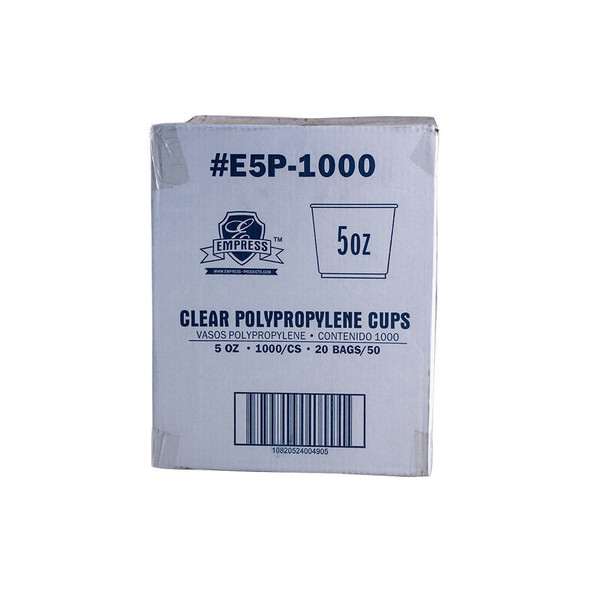 Empress E5P-1000 Polypropylene Cup 5 oz. (50/Pack) Empress E5P-1000 Polypropylene Cup 5 oz. (50/Pack)