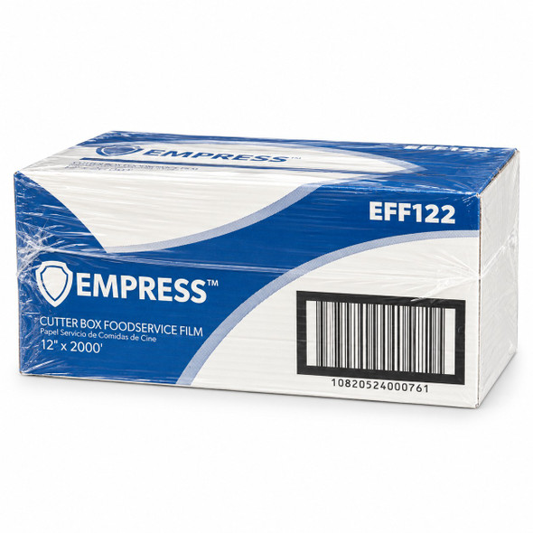 Empress 12"x2000' Cutter Box Film Wrap Roll