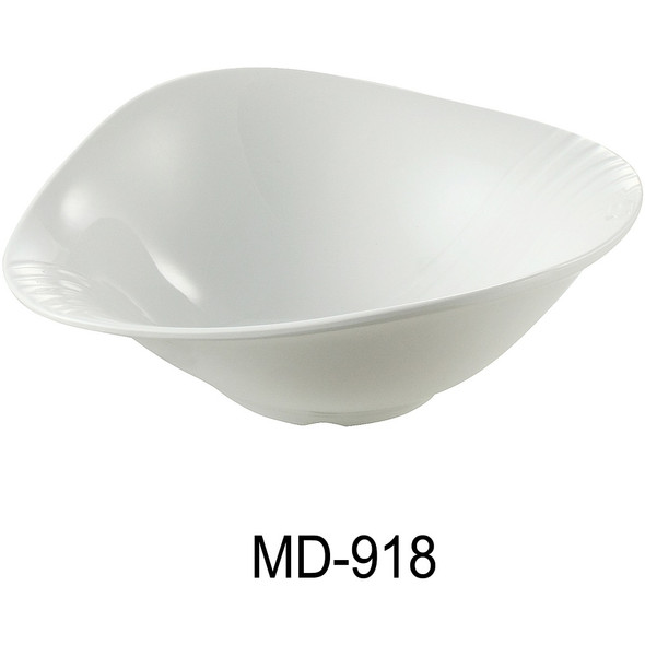 Yanco MD-918 Milando Bowl, 18" x 14-1/2", 3-1/2 qt. (6/Case)