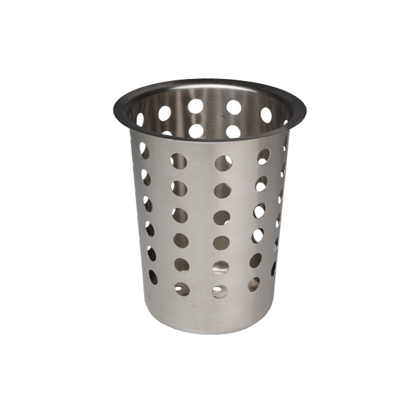Libertyware SCSS Silverware Cylinder, 4-1/2" dia., Stainless Steel