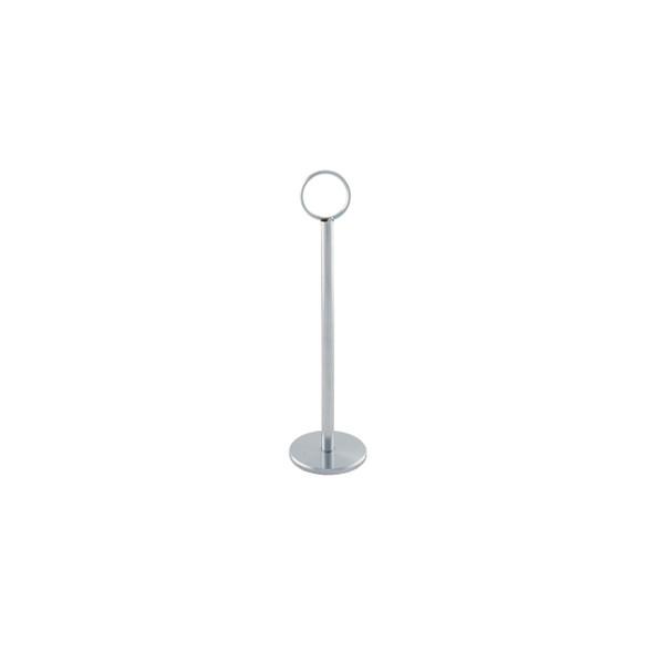 Libertyware CHD-8 Menu/Card Stand With Stainless Steel Base 8" Tall