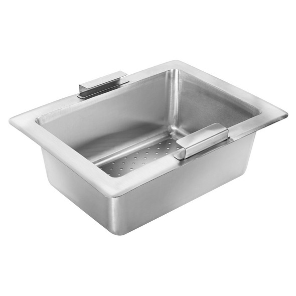Krowne 30-152 10" x 14" Stainless Steel Sink Strainer Krowne 30-152 10" x 14" Stainless Steel Sink Strainer