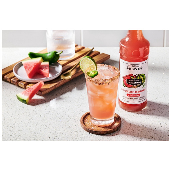 Monin Spicy Watermelon Margarita, 750 mL Monin Spicy Watermelon Margarita, 750 mL